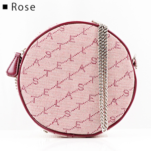 2020最新で争奪戦 STELLA MCCARTNEY ステラマッカートニー偽物 Mini Round Bag Monogram Eco Monogram Canvas